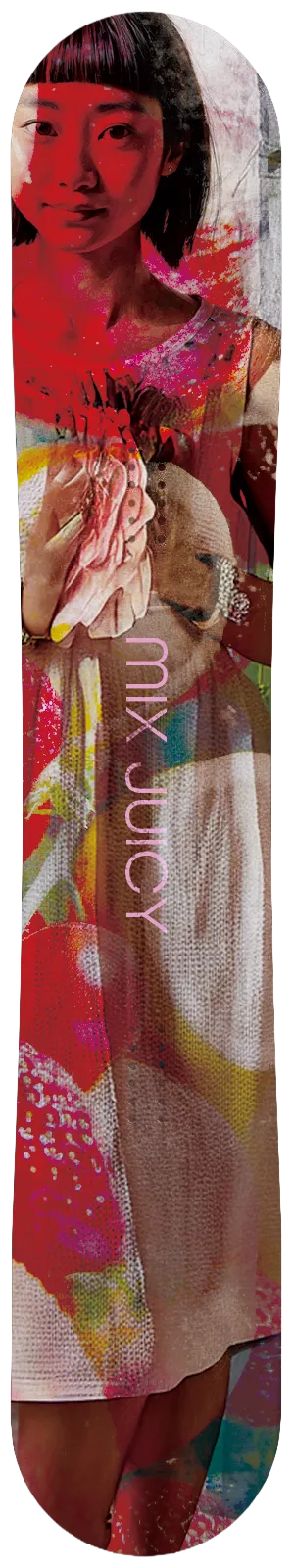 BREIENDスノーボードのMIX JUICYのトップシートの写真