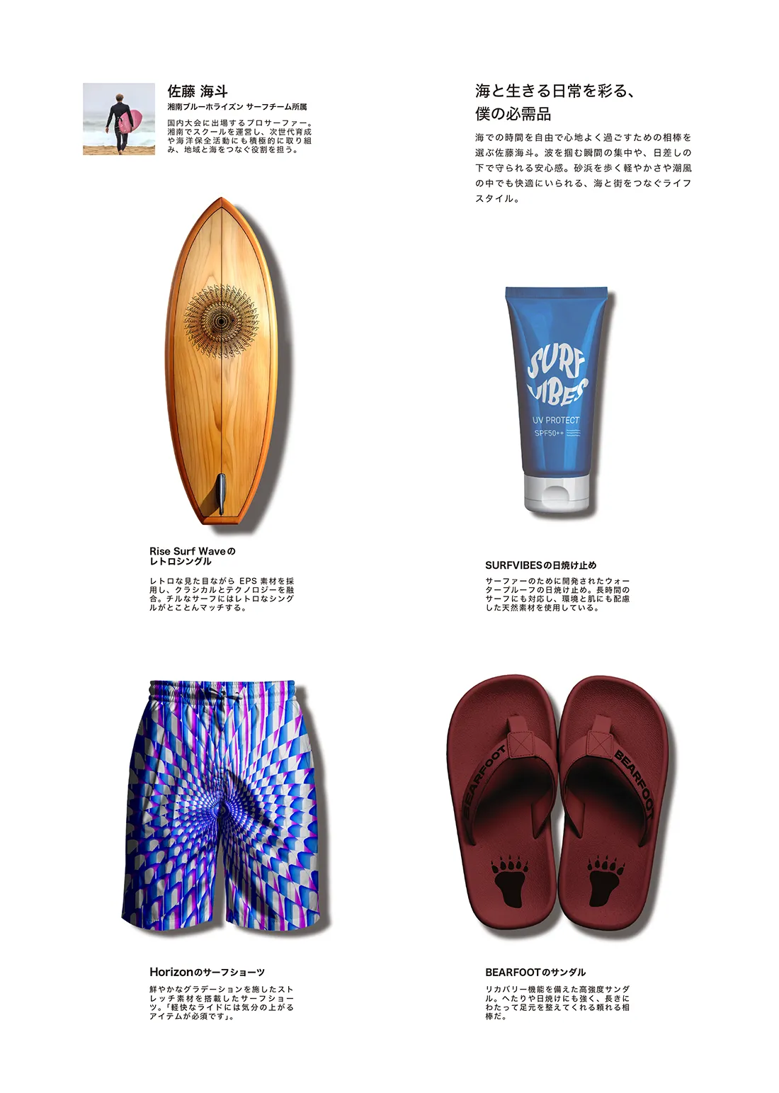 男性ファッション誌のページ画像